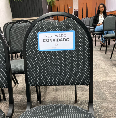 cadeiras personalizadas para eventos