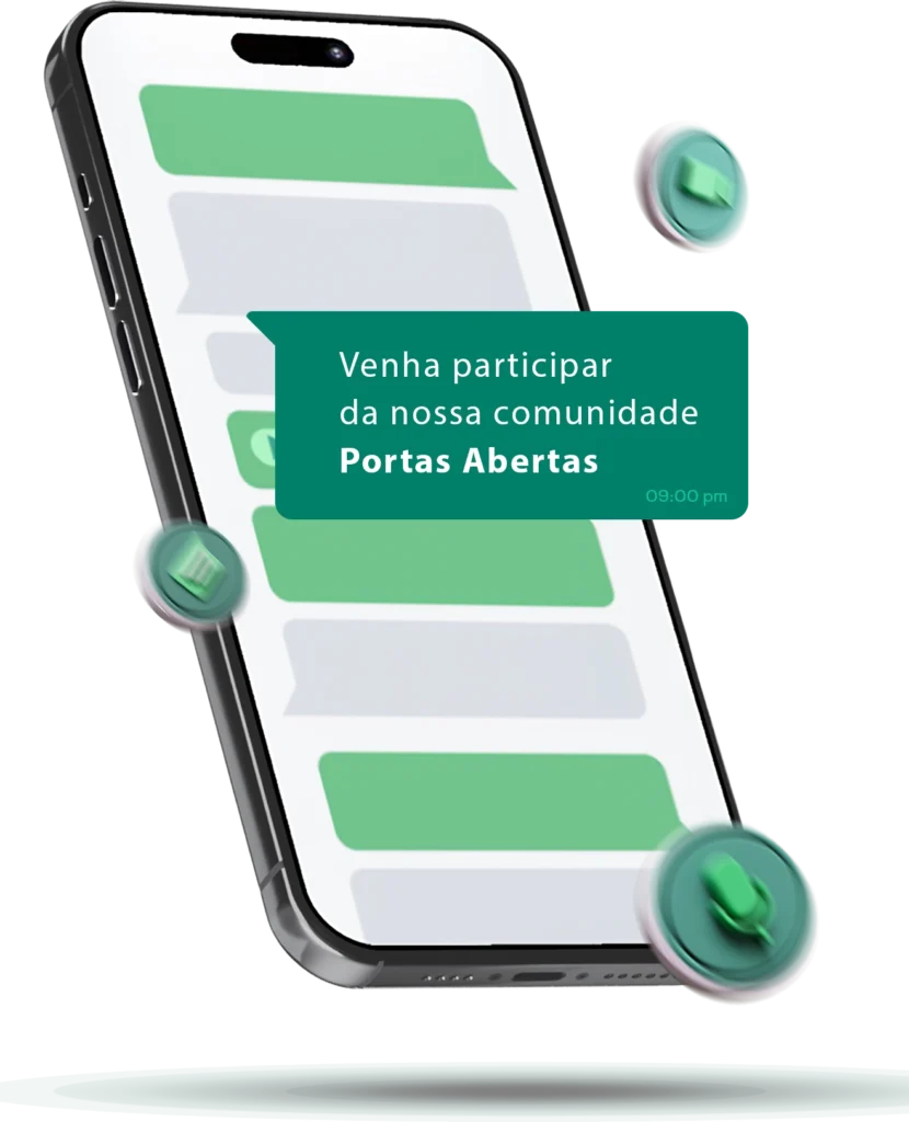 comunidade whatsapp portas abertas